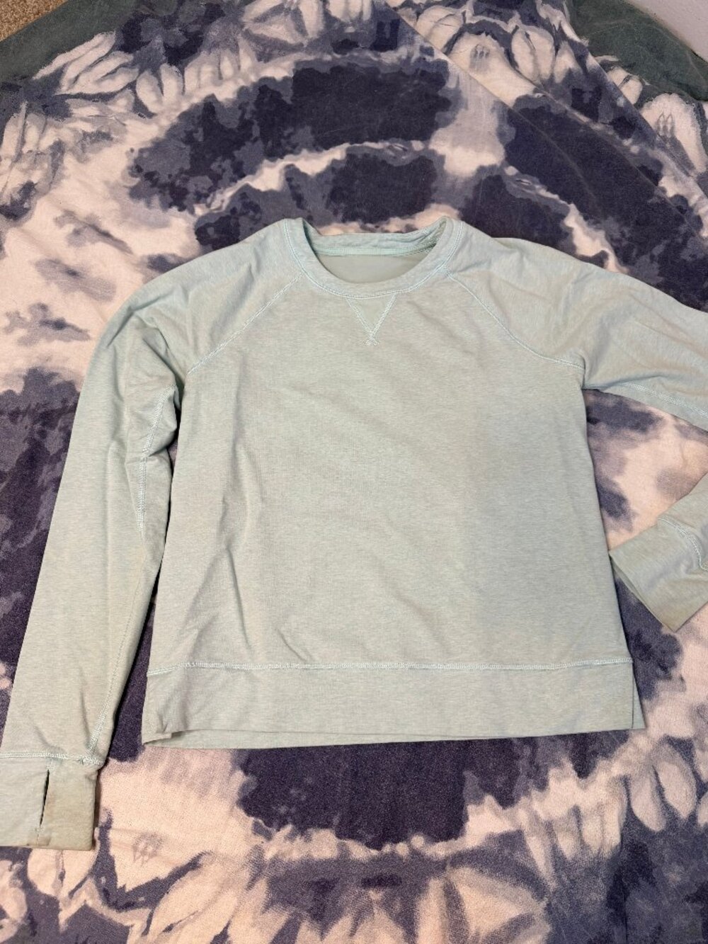 Lululemon Light Mint Crewneck Sweatshirt Size 8